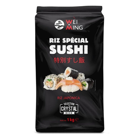 Riz Spécial Sushis GRAND BADON le sachet de 1 kg