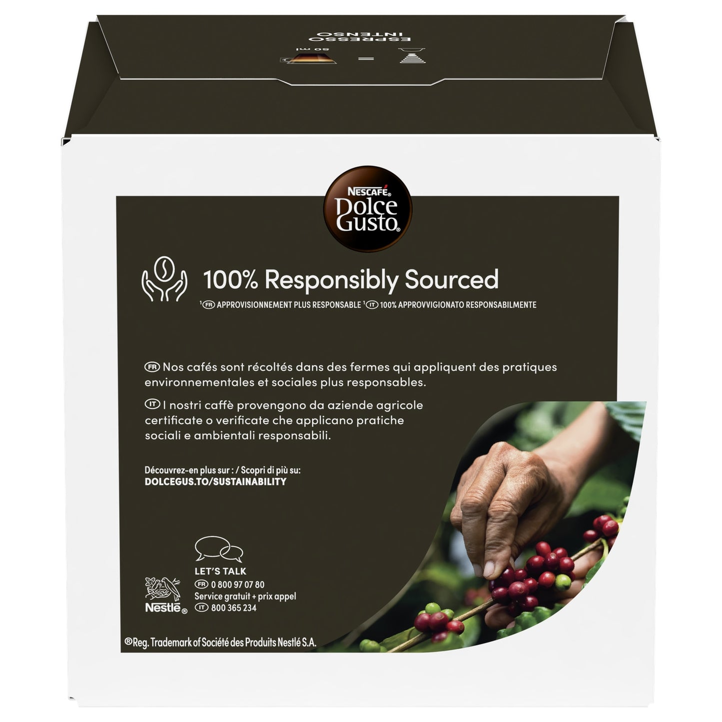 Coffee Capsules Espresso Intensity 7 Compatible Dolce Gusto NESCAFE