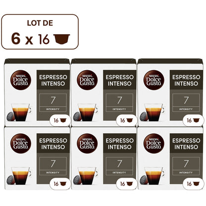 Coffee Capsules Espresso Intensity 7 Compatible Dolce Gusto NESCAFE