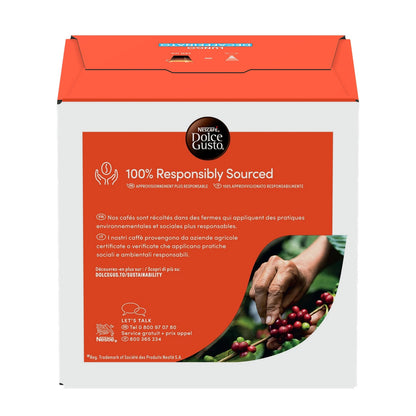 Entkoffeinierte Kaffeekapseln Intensität 6 Kompatibel mit Dolce Gusto NESCAFE