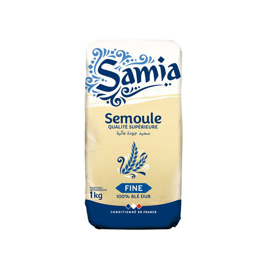 Semoule de Blé Dur SAMIA le sachet de 1 kg