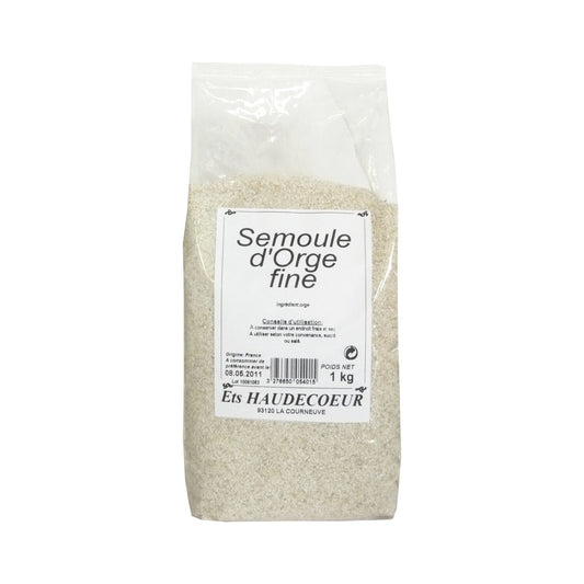 Semoule d'Orge Fine LEGUMOR le sachet de 1kg