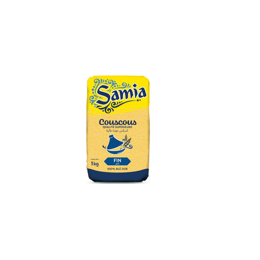 Couscous de Blé Fin SAMIA le paquet de 1Kg
