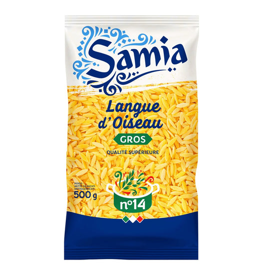 Pâtes Risone N°14 SAMIA le sachet de 500 g