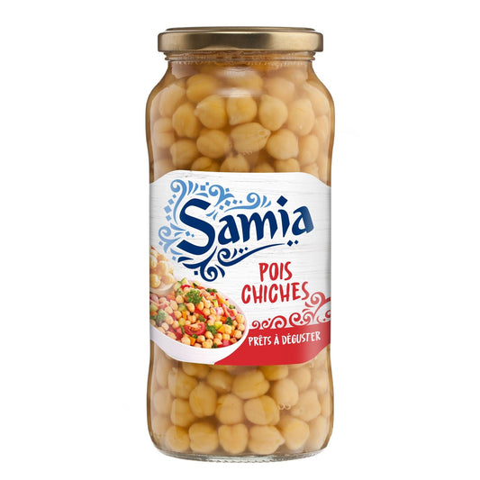 Pois Chiches SAMIA le bocal de 400 g net égoutté