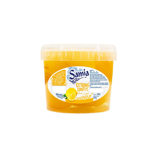 Fruits Confits Citrons SAMIA le pot de 820g
