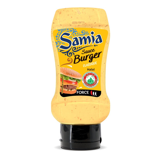 Sauce Halal Burger SAMIA le flacon de 350 ml