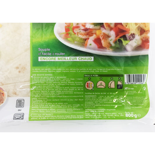 Tortillas Dürüm Spécial Kebab SAMIA