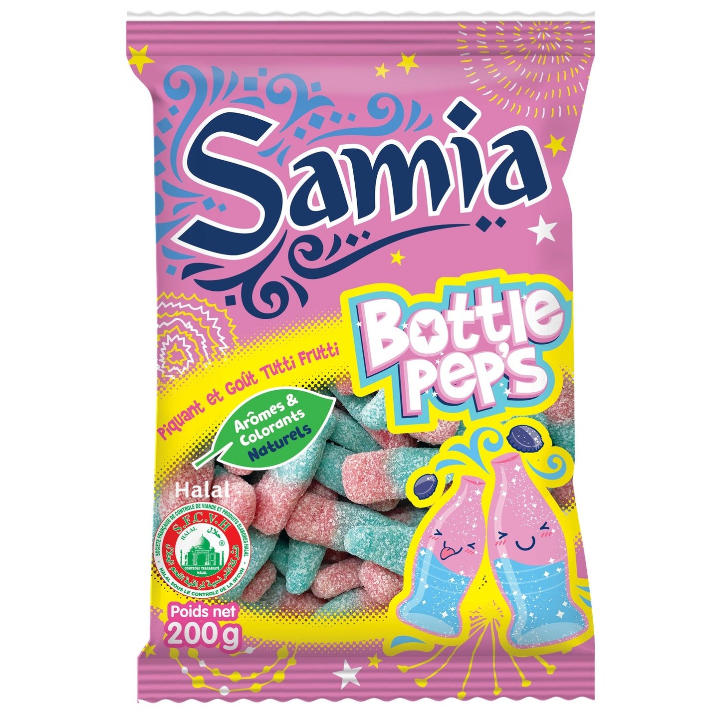 Halal Bottle Pep's Candy SAMIA