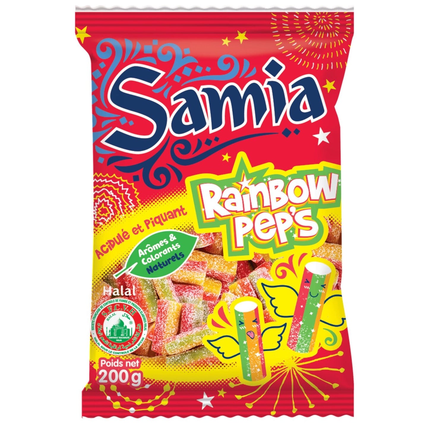 Painbow Pep's Halal Hot Candies SAMIA