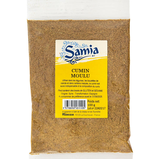 Cumin Moulu SAMIA le sachet de 100 g