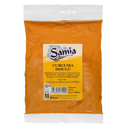 Curcuma Moulu SAMIA le sachet de 100 g