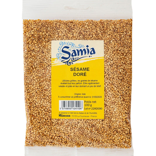 Sésame Doré SAMIA le sachet de 100 g