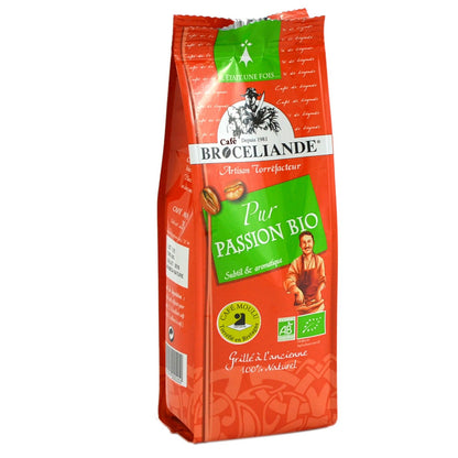 Pure Passion Organic Ground Coffee BROCELIANDE
