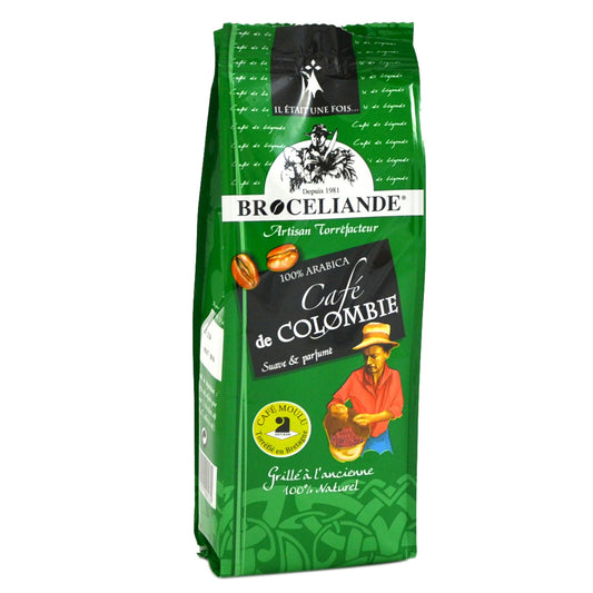 Ground Coffee from Colombia 100% Arabica BROCELIANDE