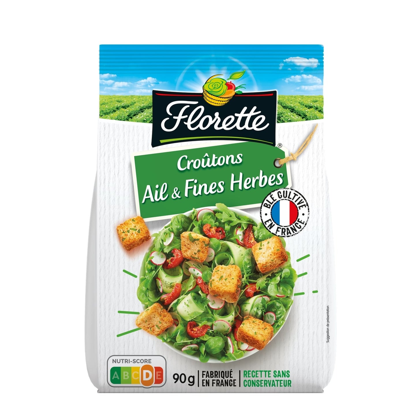 Croûtons ail et fines herbes FLORETTE 