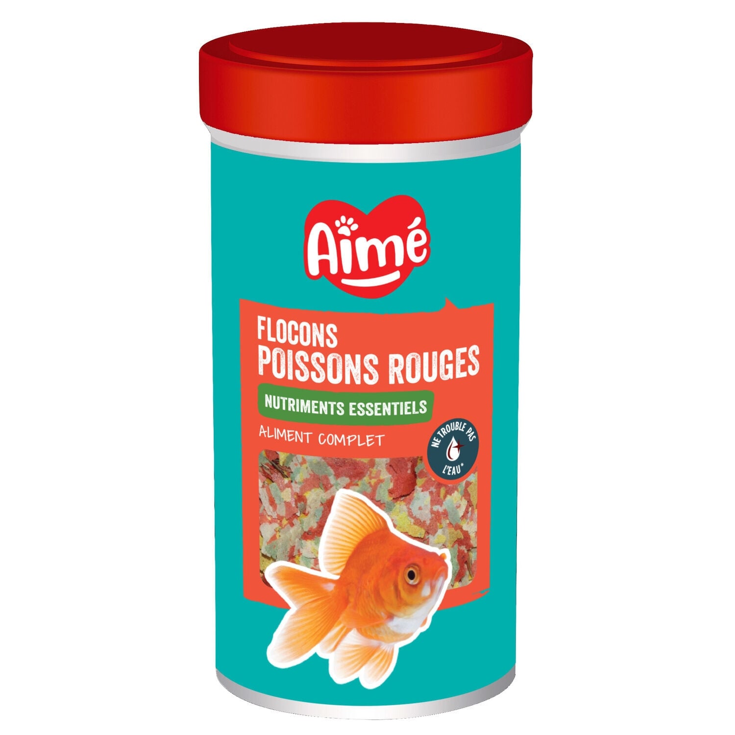 Aliment Flocons Complet Pour Poisson Rouge Nutriments Essentiels AIME 