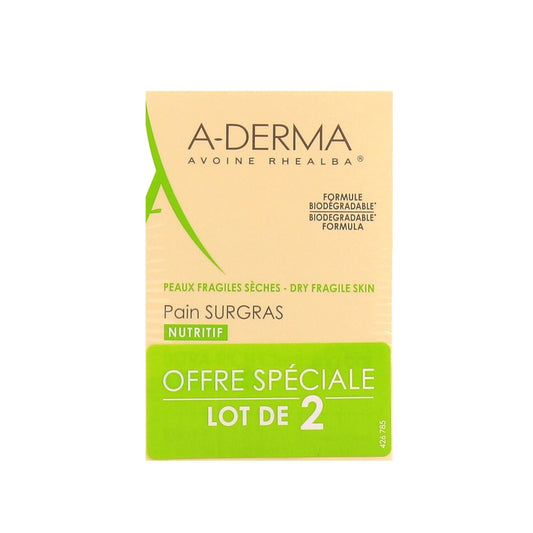 Savon Solide Corps Surgras Peau Sèche Nutritif A-DERMA 