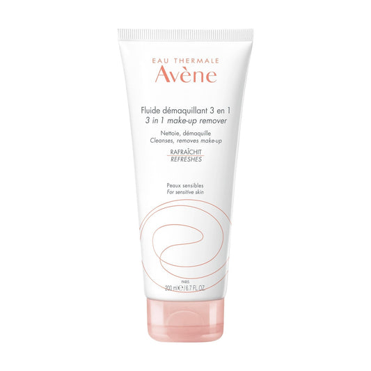Lait démaquillant Visage Yeux Lèvres Toutes Peaux Sensibles 3 en 1 EAU THERMALE AVENE 