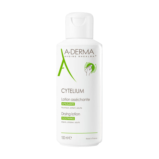 Lotion Apaisante Asséchante Cytelium A-DERMA le flacon de 100mL