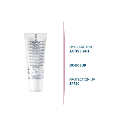 Crème Visage Peau Normale à Sèche Spf 30 Hydratation 24h DUCRAY 
