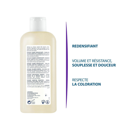 DUCRAY Densiage Redensifying Shampoo for Fine and Brittle Hair Anti-Aging