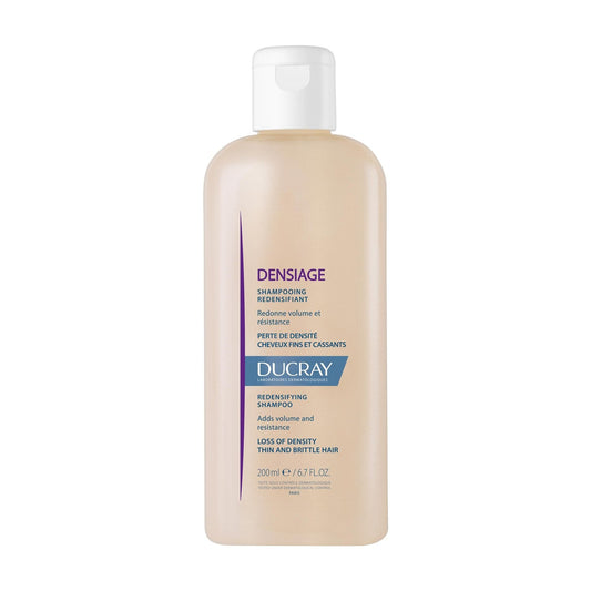 Shampoing Redensifiant Densiage Cheveux Fins et Cassants Anti-Âge DUCRAY le flacon de 200mL