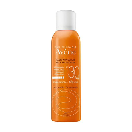 Sun Mist for Face and Body for Sensitive Skin, High Protection, Spf 30, Satin Finish, AVENE THERMAL WATER
