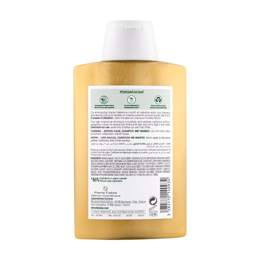 KLORANE Mango Nutrition Dry Hair Shampoo
