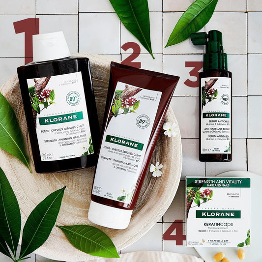 KLORANE Fortifying Shampoo with Quinine and Organic Edelweiss