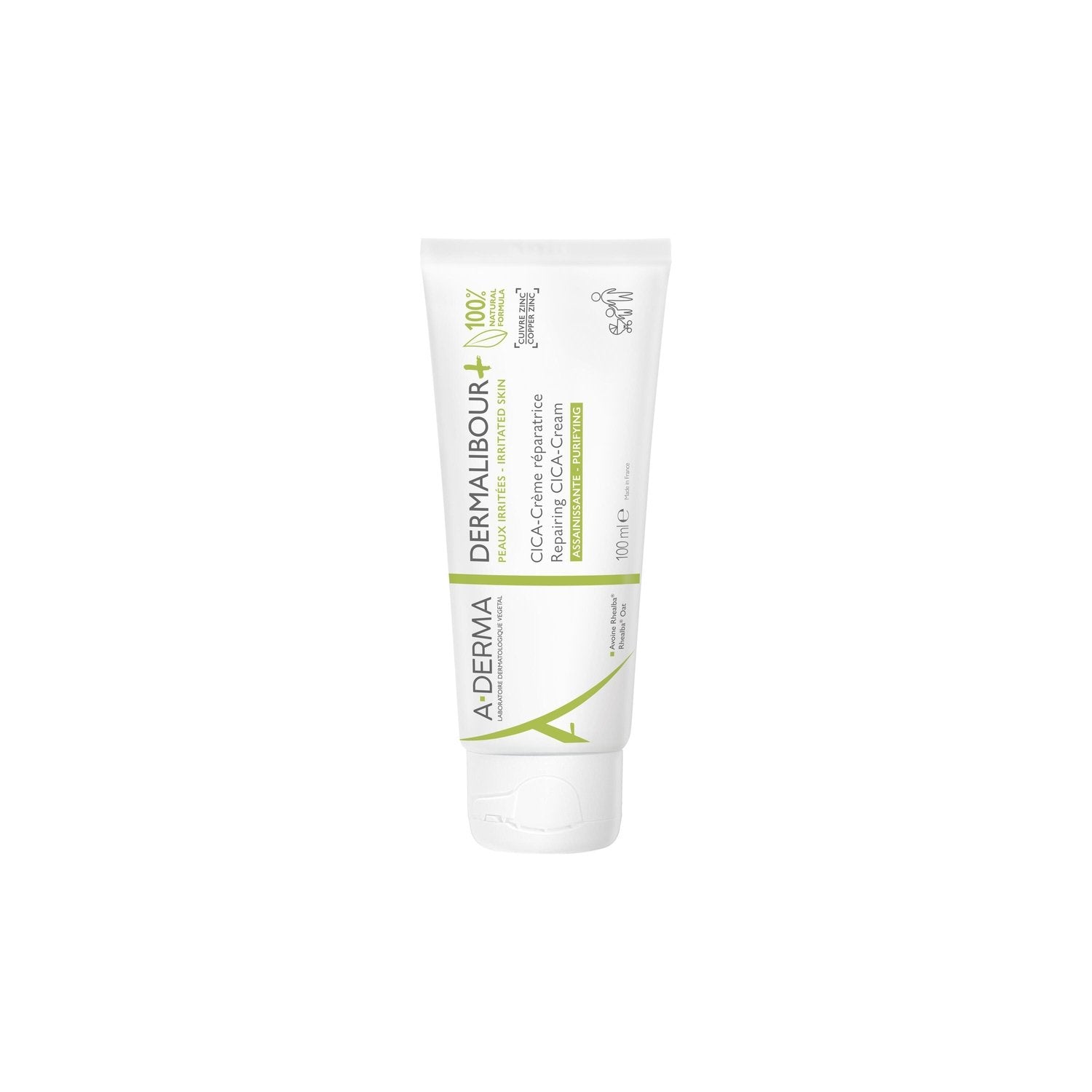 Crème Bébé Réparatrice Anti-Irritations Dermo-Pédiatrie ADERMA le tube de 100 ml