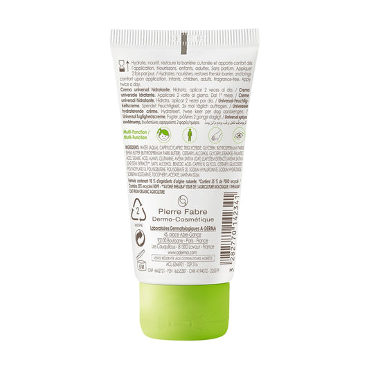Crème Corps Universelle Hydratante à l'Acide Hyaluronique A-DERMA 