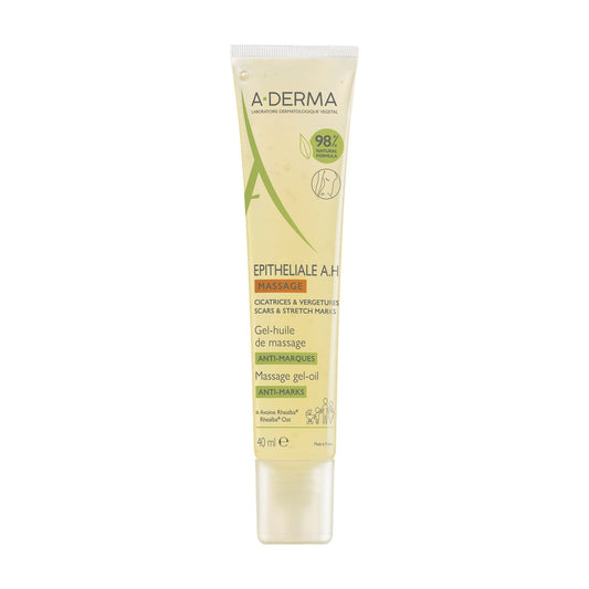 Huile Corps Anti-Marques Cicatrices et Vergetures A-DERMA le tube de 40mL