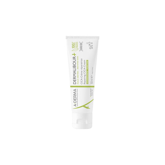 Crème Visage et Corps Peaux Irritées Réparatrice Assainissante Dermalibour+ A-DERMA le tube de 50 ml
