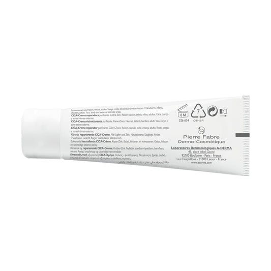 Dermalibour+ A-DERMA Repairing Purifying Face and Body Cream for Irritated Skin