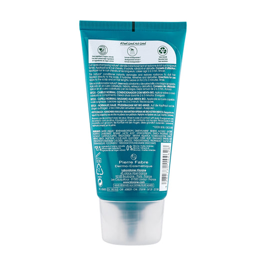 KLORANE Organic Mint Detox Conditioner for Normal Hair