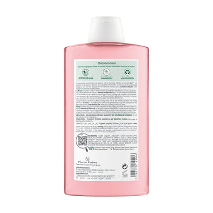 Shampoing Cuir Chevelu Sensible Apaisant Anti-irritant à la Pivoine Bio KLORANE 