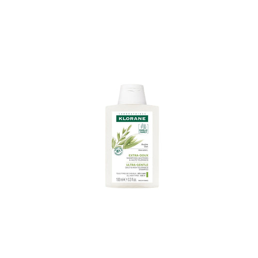 KLORANE Extra Gentle Oat Milk Shampoo for Delicate Hair and Sensitive Scalp