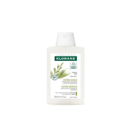 Shampoing Extra Doux Cheveux de Toute la Famille à l'Avoine Bio KLORANE 