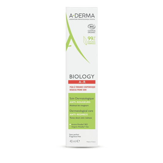 A-DERMA Biology Soothing Anti-Redness Facial Care for Fragile Skin