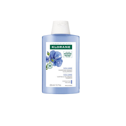 Shampoing Cheveux Fins et Sans Volume au Lin Bio KLORANE 