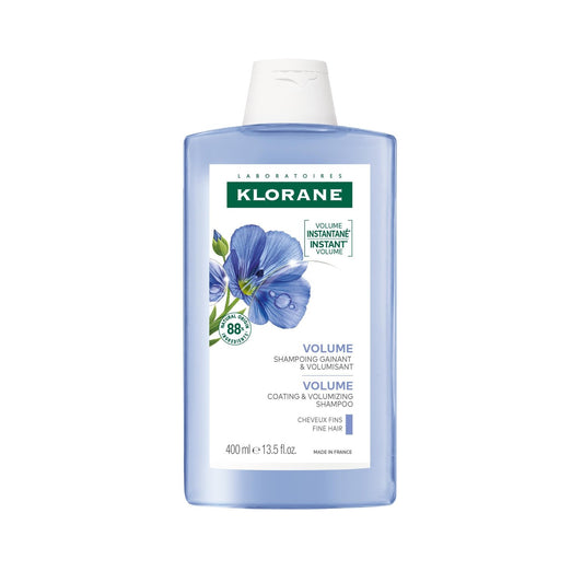 KLORANE Volume and Lightness Shampoo for Fine Hair with Organic Flax Fibers