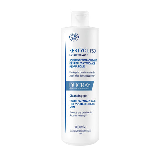 Gel Corps Peaux à Tendance Psoriasique Nettoyant Apaisant Kertyol PSO DUCRAY 