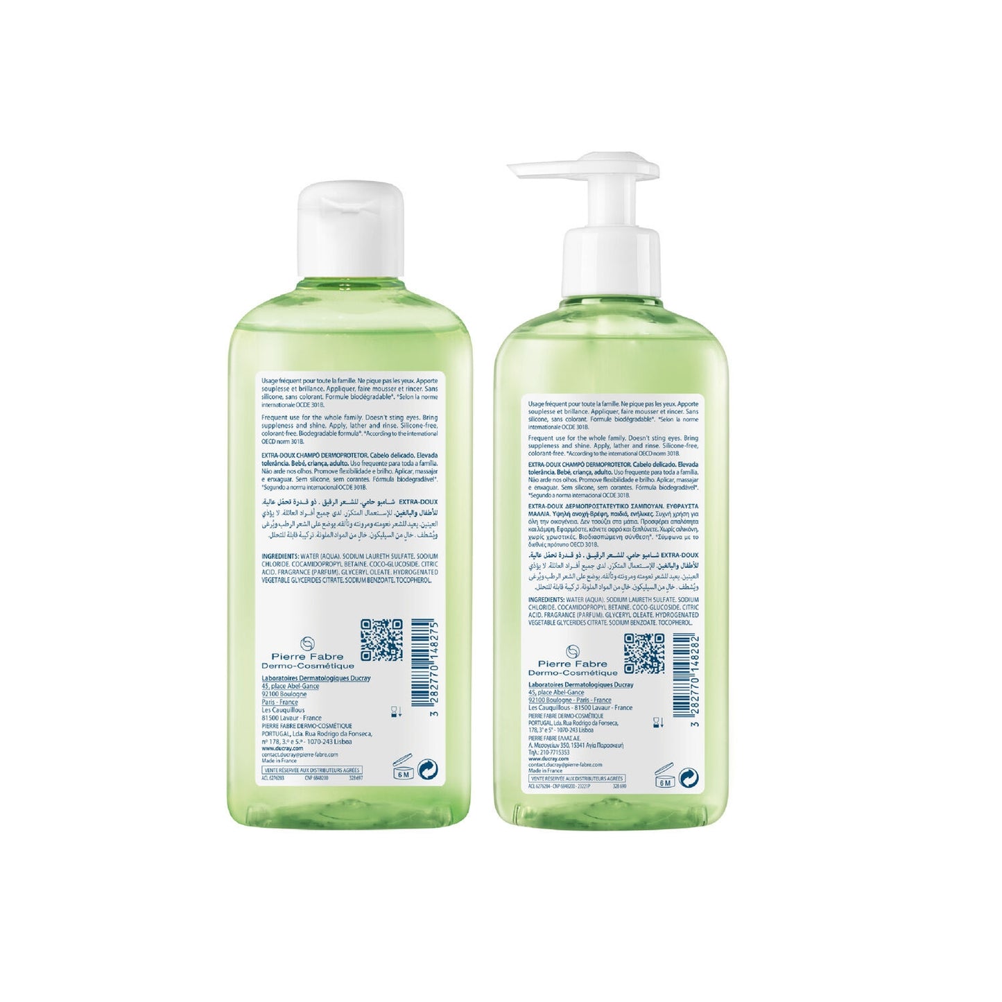 Shampoing Dermo-Protecteur Cheveux Délicats Extra-Doux DUCRAY