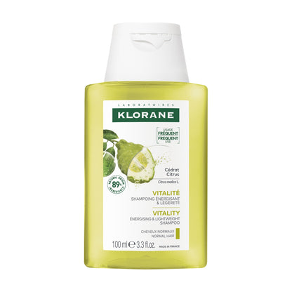Shampoing Cheveux Normaux à Gras Légèreté au Cédrat KLORANE 