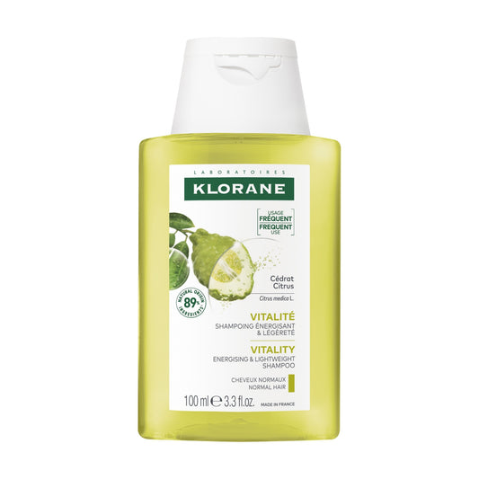 Shampoing Cheveux Normaux à Gras Légèreté au Cédrat KLORANE 