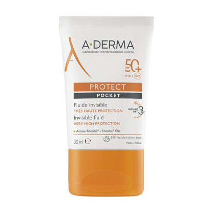 Sonnenschutz für empfindliche, Misch- und fettige Haut Sehr hoher Schutz SPF 50+ Protect Pocket ADERMA