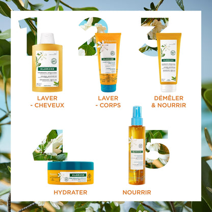 Shampoing Nutritif Après-Soleil au Monoï et Tamanu Bio KLORANE