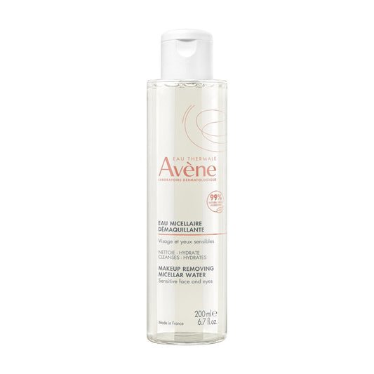 Eau Micellaire Visage Yeux Peau Sensible Démaquillante Nettoie Hydrate EAU THERMALE AVENE le flacon de 200mL