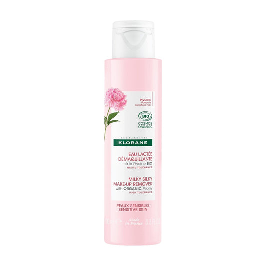 Démaquillant Visage Yeux Peaux Sensibles Démaquillante Apaisante à la Pivoine Bio KLORANE le flacon de 100mL
